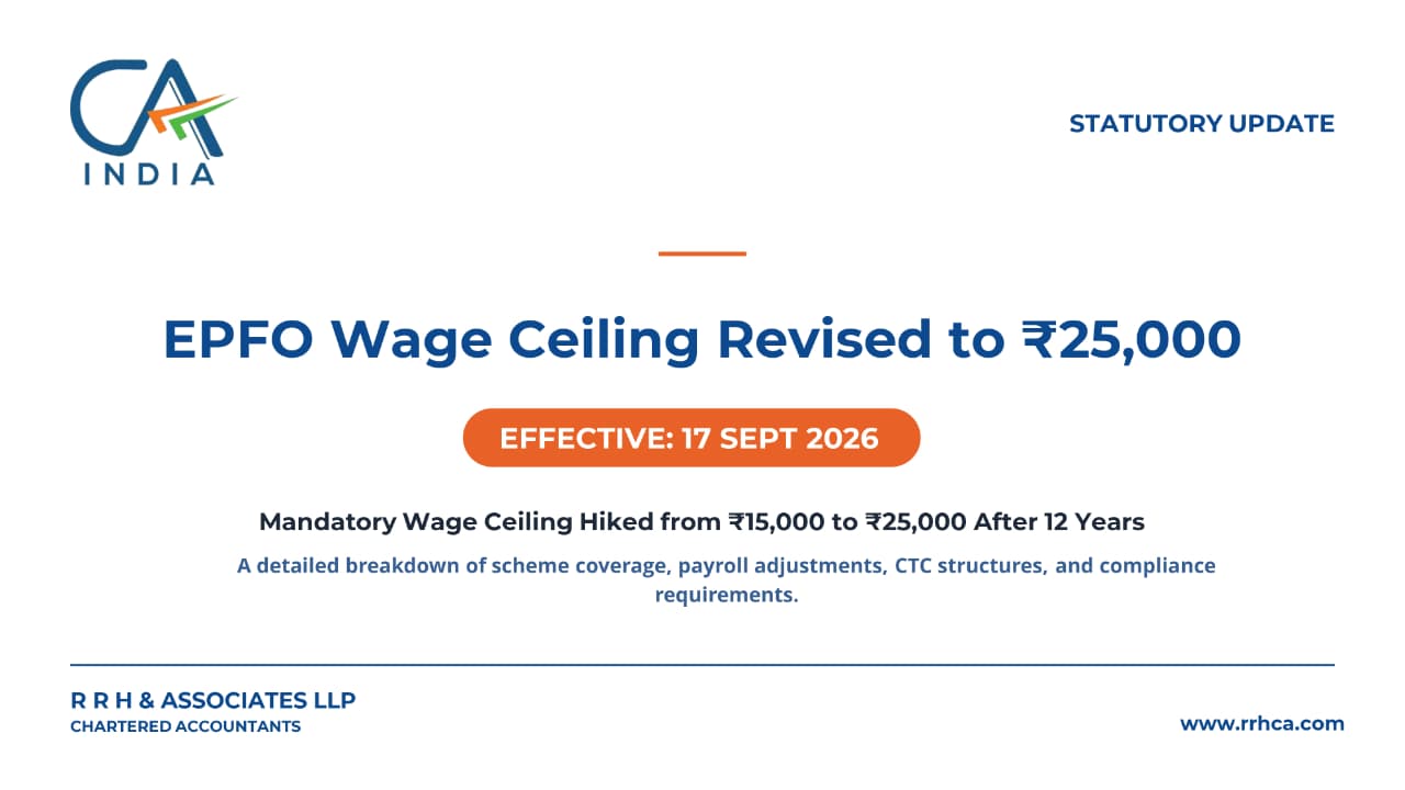 EPFO Wage Ceiling Revised to ₹25,000